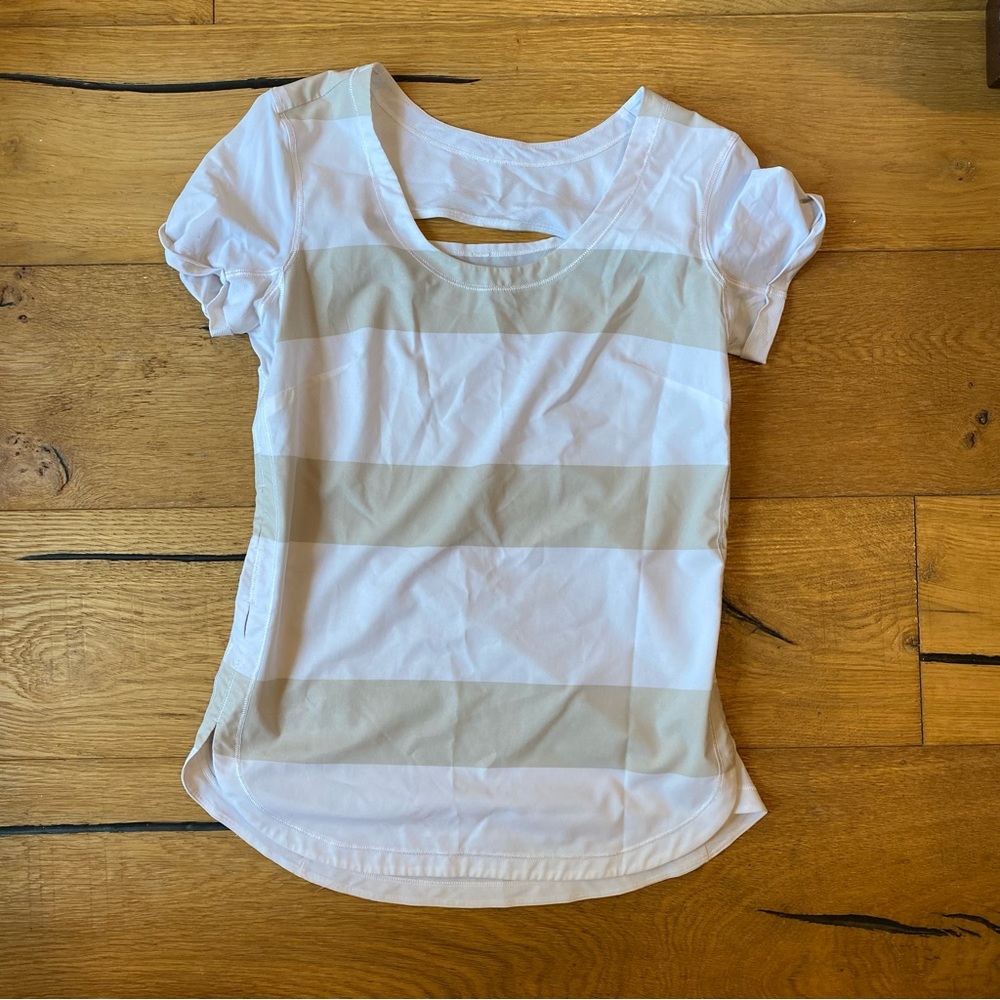 Lululemon stripe top